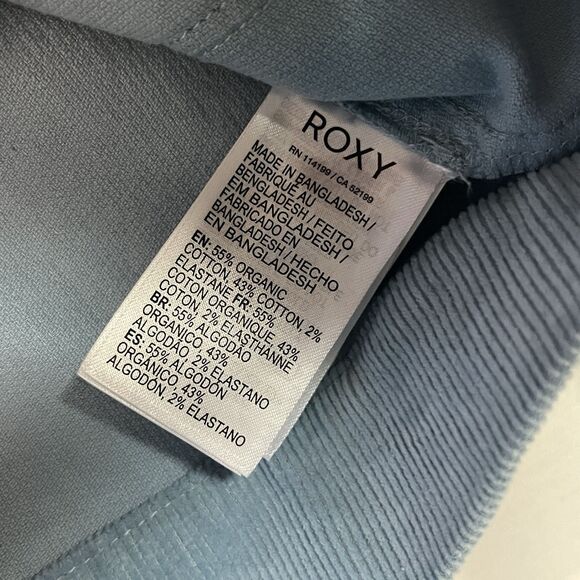 Roxy NWT Women's Dusk Blue ALMOST FAMOUS Corduroy Bomber Jacket, Size XS - Picture 5 of 10